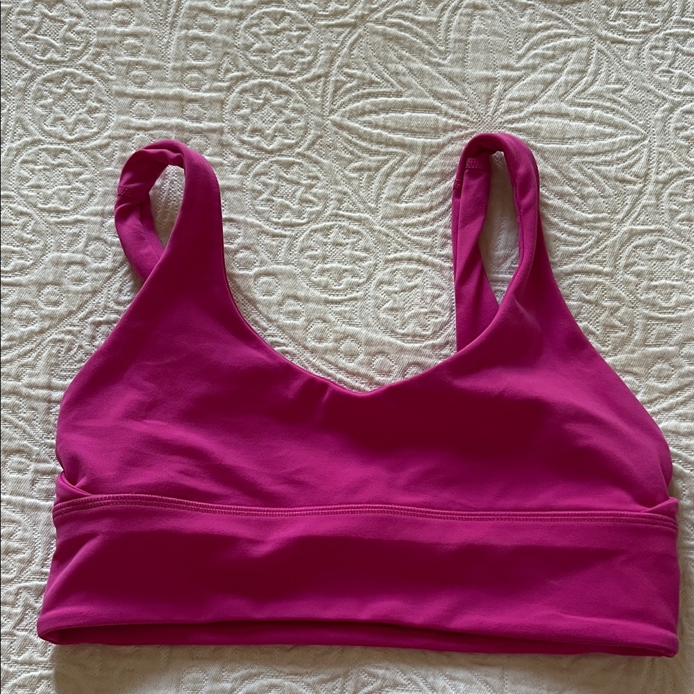 Lululemon Athletica Fuchsia Sports Bra